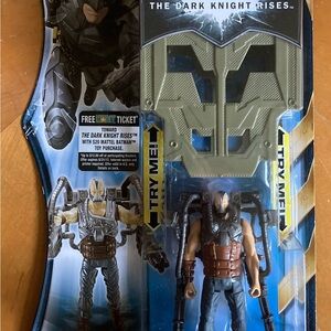 Batman Dark Knight Rises Deluxe Venom Menace Bane Figure, QuickTek 2012 Mattel